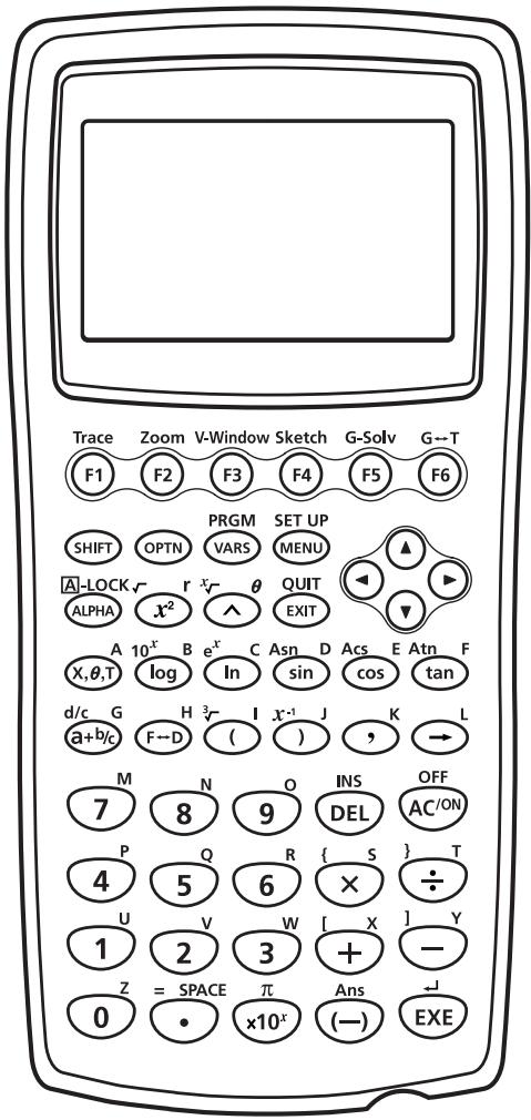 CASIO GRAPH 35 - Touches - 1