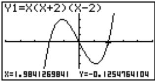 CASIO GRAPH 35 - Exemple - 1