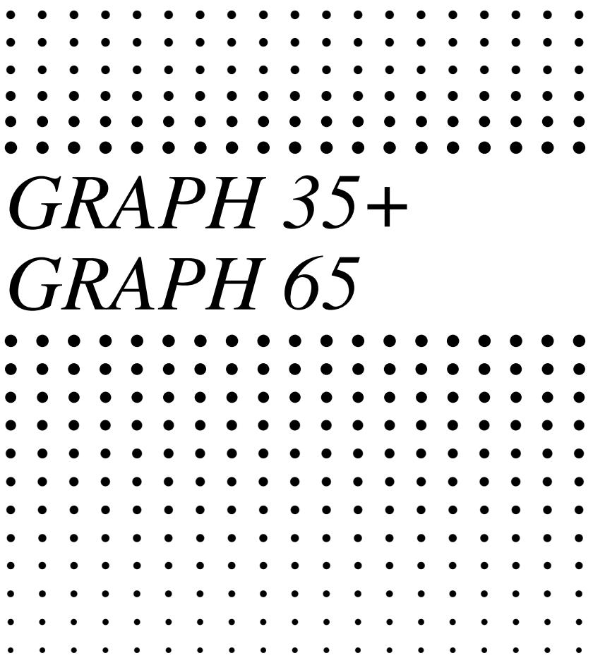CASIO GRAPH 35 - Toujours garder des enregistements physiques de toutes les données importantes! - 1