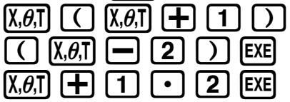 CASIO GRAPH 35 - GRAPHE DOUBLE - 2