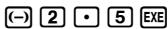 CASIO GRAPH 35 - Example - 3