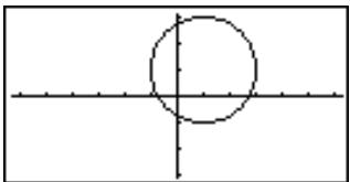 CASIO GRAPH 35+ - 14-2 Pour représentater graphiquement une section conique - 5