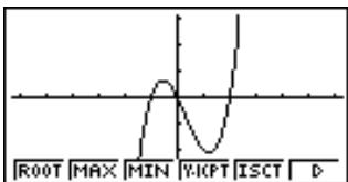 CASIO GRAPH 35+ - Example 2: Determiner les racines de Y = X(X + 1)(X - 2) - 1