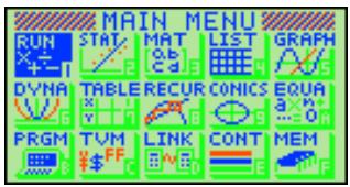 CASIO GRAPH 35+ - A PROPOS DE L'AFFICHAGE COULEUR - 1