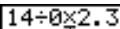 CASIO GRAPH 35+ - Pour faire des corrections dans le calcul d'origine - 4