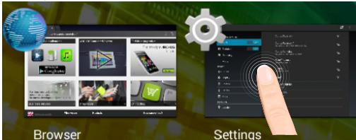 ARCHOS 101B COPPER - De Snelinstellingen - 4