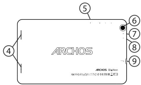 ARCHOS 101C NEON - Descrizione del ARCHOS - 2