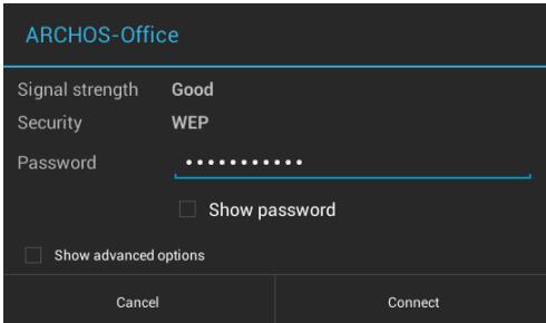 ARCHOS 101C PLATINUM - Conexión WiFi - 6