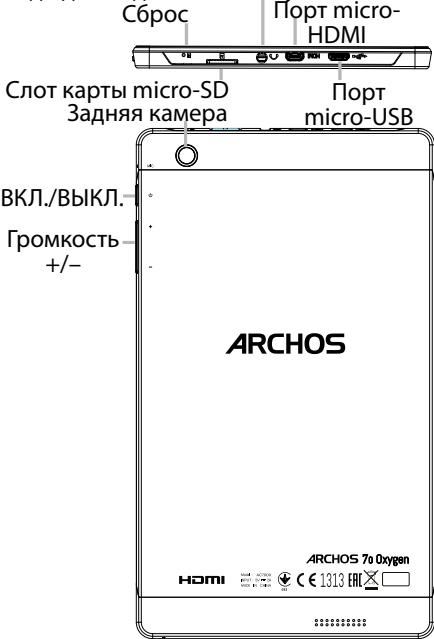 ARCHOS 133 OXYGEN - PpncoeHnHytecb KHaM! - 12