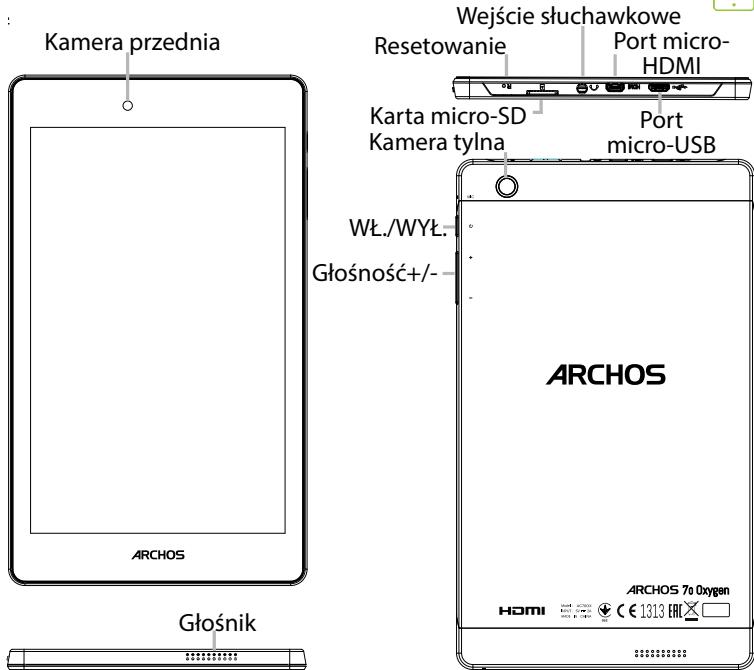ARCHOS 133 OXYGEN - Opis urzadzenia - 2