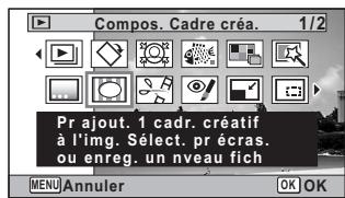 PENTAX WG-10 - Ajout d'un cadre créé (Compos. Cadre créé.) - 2