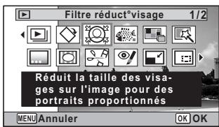 PENTAX WG-3 - Traitement des images pour réduire les visages - 1