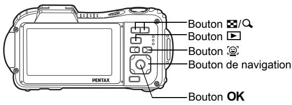 PENTAX WG-3 - Zoom automatique sur le visage du sujet (affichage des visages en gros plan) - 1
