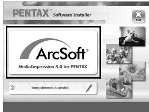 PENTAX WG-3 - Cliquez sur [ArcSoft]. - 1