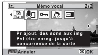 PENTAX OPTIO WG3 - Enregistrement d'un mémo vocal - 1