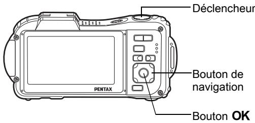 PENTAX OPTIO WG3-GPS - Paramétrage des fonctions (mode programme) - 1