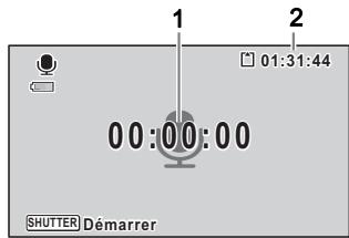 PENTAX OPTIO WG3-GPS - Appuyez sur le bouton vert en mode. - 1