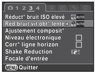 PENTAX K50 - Appuyez deux fois sur le bouton de navigation (▶). - 3