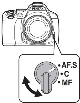 PENTAX K50 - Changement du mode centre - 1