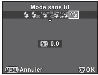 PENTAX K50 - Prise de vue sans fil utilisant un flash incorpore et un flash externe - 1