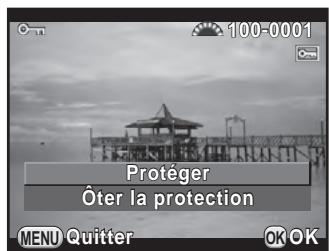 PENTAX K50 - Protégér des images de l'effacement (Protégér) - 3