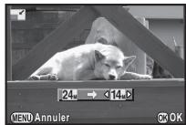 PENTAX K3 - Recadrer une partie de l'image (Recadrer) - 1