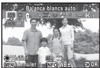 PENTAX K3 - Sélectionnez la balance des blancs. - 1