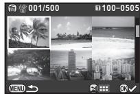 PENTAX K3 - Sélectionnez les images à supprimer. - 1