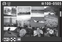 PENTAX K3 - Tournez vers la gauche en mode lecture. - 1