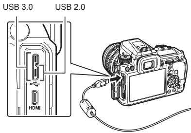 PENTAX K3 - Raccordement de l'appareil à un ordinateur - 1