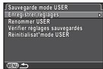 PENTAX K3 - Enregistrement des réglages - 1