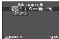 PENTAX K3 - Sélectionnez  et appuyez sur  . - 1