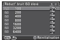 PENTAX K-3 - Réduction du bruit lors d'une prise de vue avec une sensibilité ISO élevé - 3