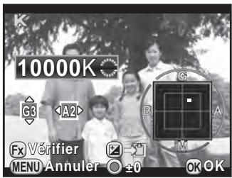 PENTAX K50 - Réglage de la balance des blancs à l'aide de la température de couleur - 1
