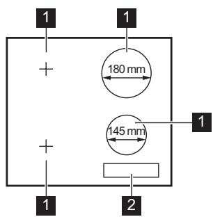 ELECTROLUX EHI6540FHK - Description de la table de cuisson - 1