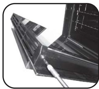ROSIERES RFR1164IN - CLEANING THE DOOR GLASS - 3