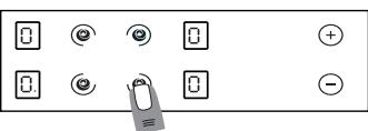 ROSIERES RVEF74IN - - STARTING A COOKING ZONE - 1