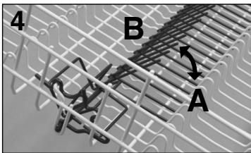 ROSIERES RLF616E - Utilisation du panier inférieur - 1