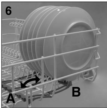 ROSIERES RLF6261E AVIS - Utilisation du panier inférieur - 3