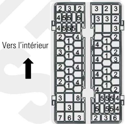 LISTO LVS 49L1B - Panier à couverts - 1