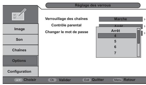 LISTO DLED-608 - Contrôle parental - 1