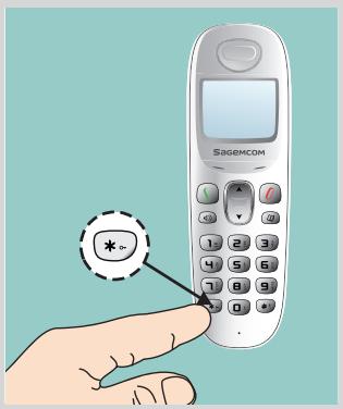 SAGEMCOM D38V - DUO - Activer / Désactiver le verrouillage du clavier - 2