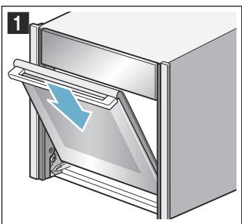 NEFF B58VT68N0 - Accrocher la porte de l'appareil - 1