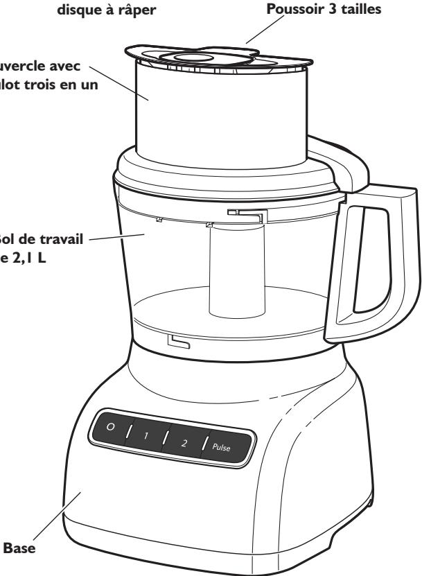 KITCHENAID 5KFP0925EER - Pieces du robot menager - 6