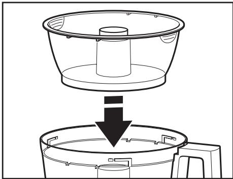 KITCHENAID 5KFP0925EER - Montage du mini-bole et de la mini-lame - 1
