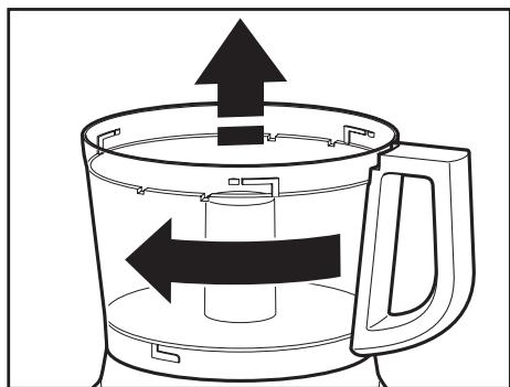 KITCHENAID 5KFP0925EOB - Retrait des alimentés une fois transformés - 5