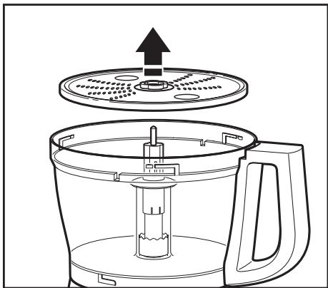 KITCHENAID 5KFP1335EOB - Retrait des alimentés une fois transformés - 2