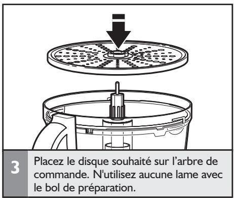 KITCHENAID 5KFP1644ECA - Installation/retrait du bol de préparation - 3