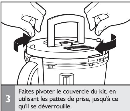 KITCHENAID 5KFP1644ECA - Préparation du kit de découvertage en dés pour sa première utilisation - 3