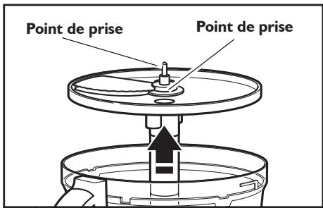 KITCHENAID 5KFP1644ECA - Installation/retrait du disque à trancher - 4